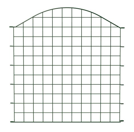 ALBERTS Zaunfeld Bogen oben Grün 785x773 mm