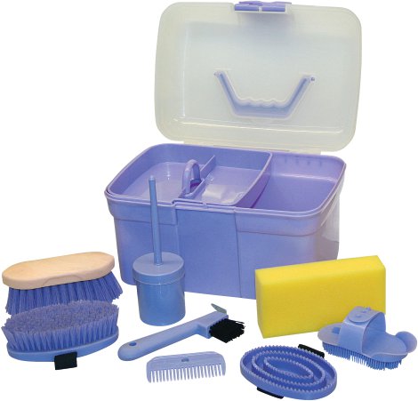 Putzbox für Kinder 8-teilig befüllt, rosa