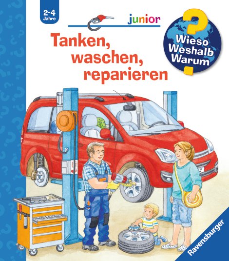 RAVENSBURGER Buch Tanken Waschen Reparieren