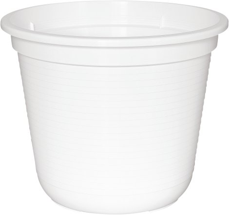 GELI Blumentopf Standard Weiß 45 cm