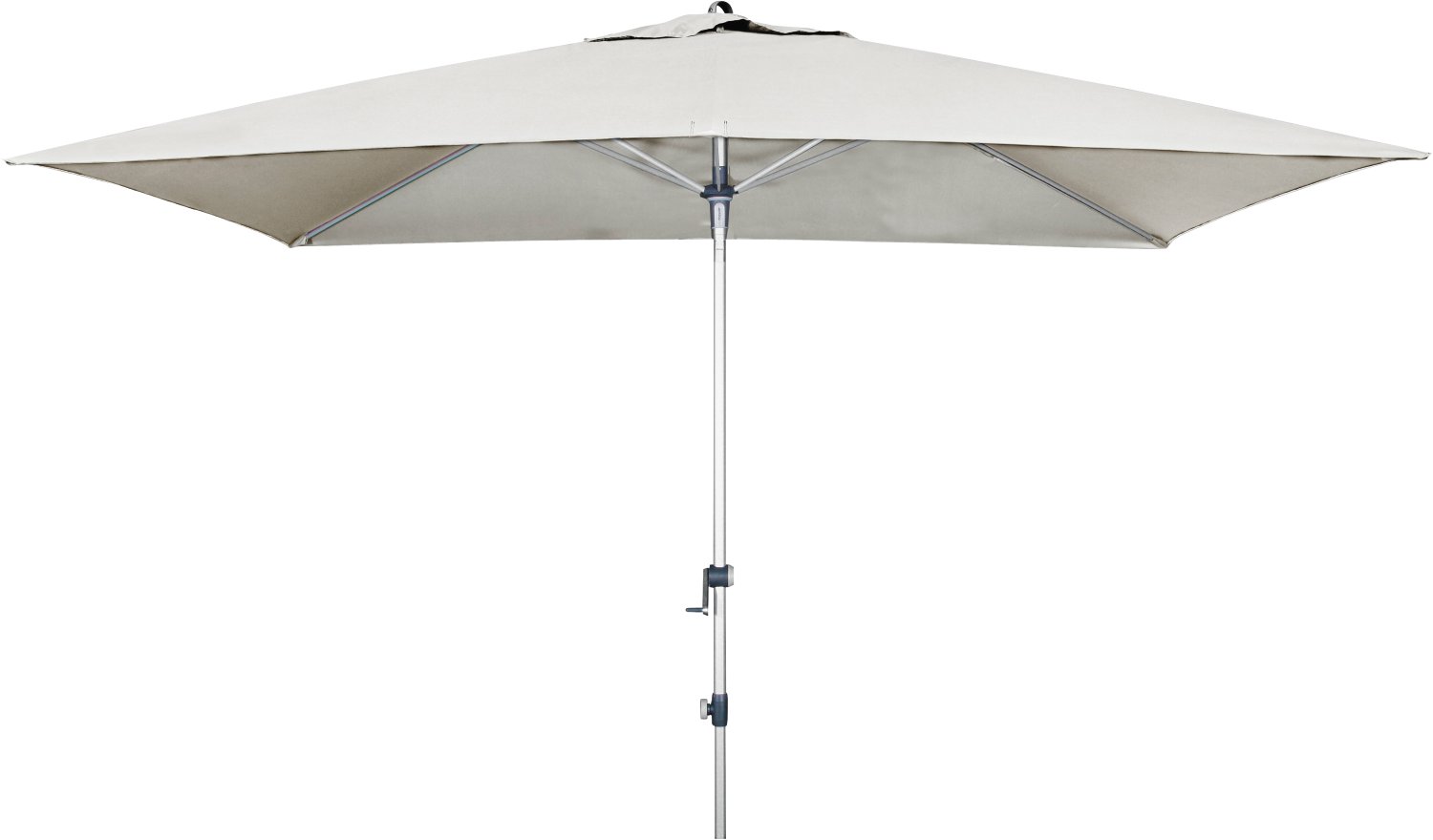 DOPPLER Kurbelschirm Expert Tilt 300x200 cm hellgrau