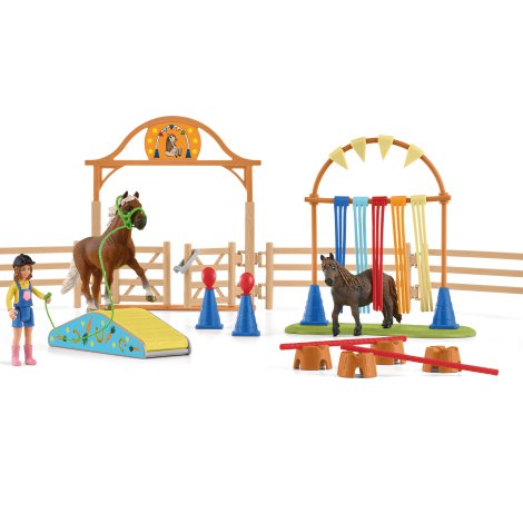 SCHLEICH Pony Agility Training
