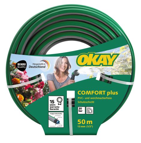OKAY Gartenschlauch Comfort 1/2" 50 m