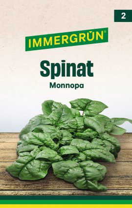 IMMERGRÜN Tütensamen Spinat Monnopa