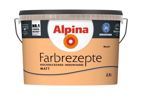 ALPINA Farbrezepte Biscotti 2,5 l
