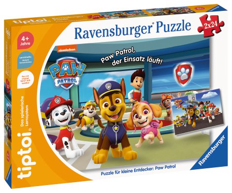 TIPTOI Puzzle für kleine Entdecker Paw Patrol