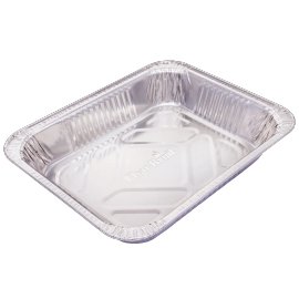 CHAR-BROIL® Aluminium Schalen XL Silber 33x26,5x6 cm (LxBxH) 10 Stk.