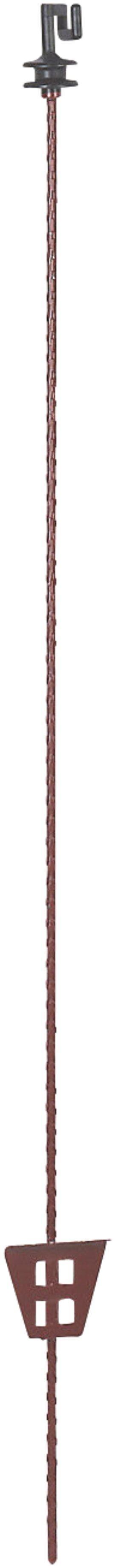 Federstahlpfahl rund 107 cm, ø Pfahl 8 mm, braun