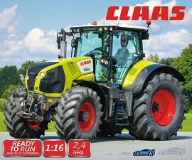 ROLLY TOYS Claas Funktraktor mit Licht