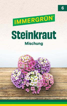 IMMERGRÜN Tütensamen Steinkraut Mischung