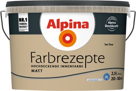ALPINA Farbrezepte Tea Time 2,5 l