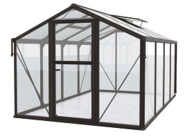 Premium Gewächshaus Deimos 11200 Schwarz ESG/HKP 10 mm