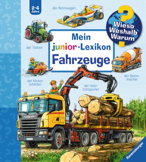 RAVENSBURGER Buch Mein junior-Lexikon Fahrzeuge