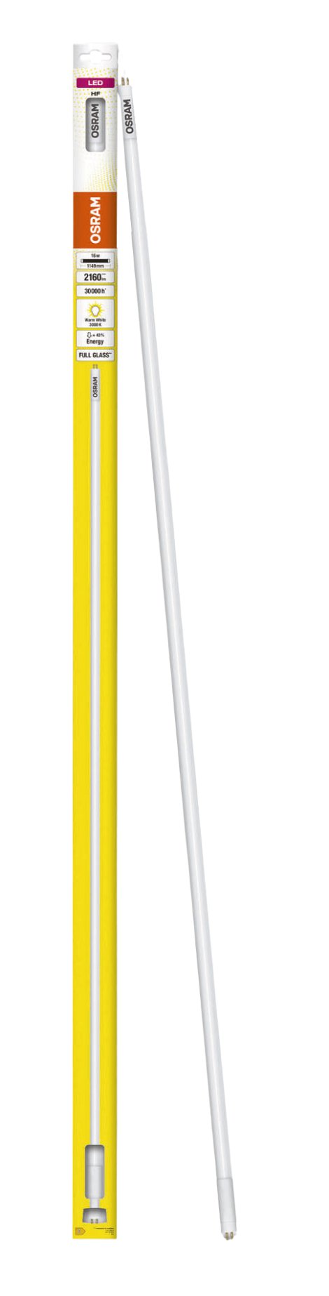 LEDVANCE LED-Leuchte Tube T5 HF Warmweiß 16W L115 cm