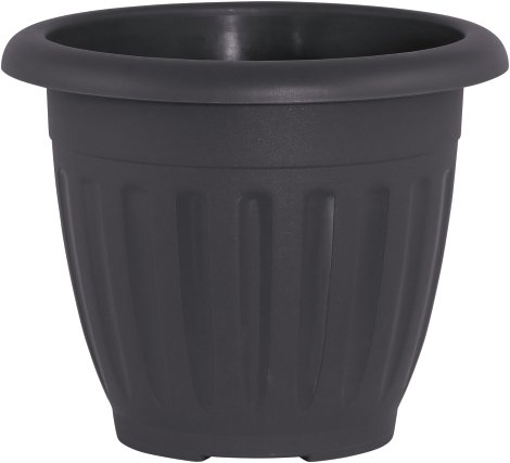 GELI Blumentopf Azteki Anthrazit 30 cm