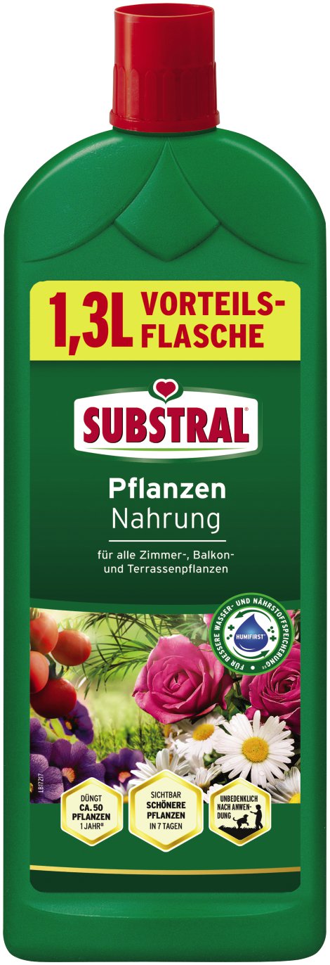 SUBSTRAL® Pflanzennahrung mit Guano 1,3 l