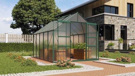 VITAVIA Gewächshaus Mars 8300 HKP 4 mm Grün