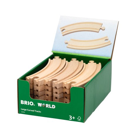 BRIO gebogene Gleise