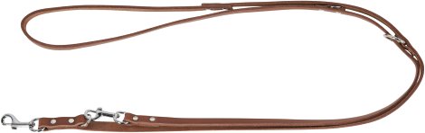 MEXICA Führleine taupe 200 cm genietet, 18 mm