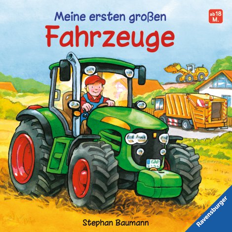 RAVENSBURGER Buch Meine ersten großen Fahrzeuge