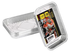 Alugrillschale klein 10 Stk.