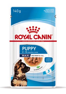 ROYAL CANIN Hundenassfutter Maxi Puppy in Soße 140 g