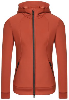 Damen Hoody-Jacke Covalliero Rust