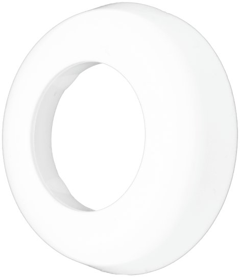 CORNAT Rosette für Geruchsverschluss Kunststoff Grau 40x75 mm