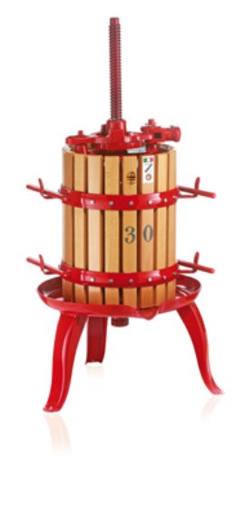 Schüsselpresse für Obst