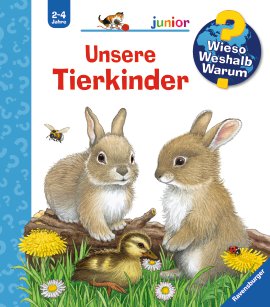 RAVENSBURGER Buch Junior Unsere Tierkinder