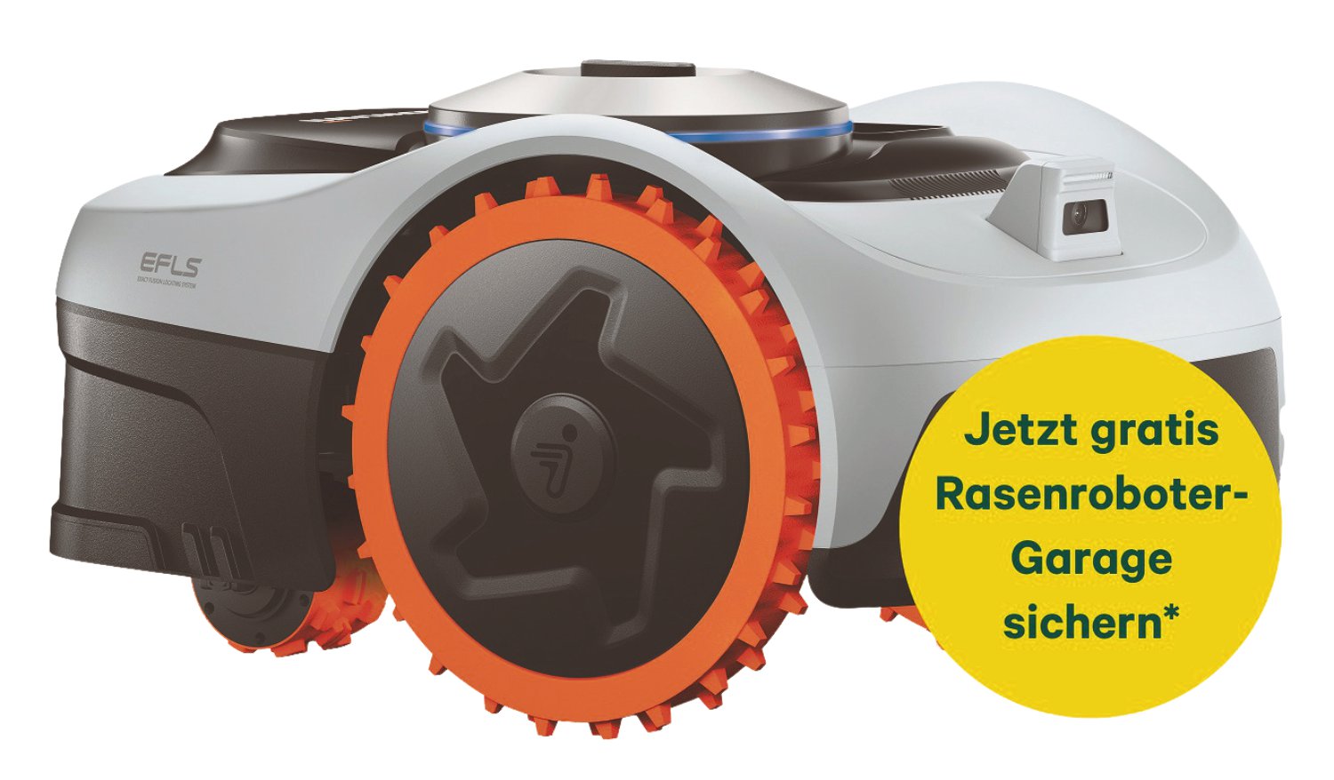 SEGWAY GPS Rasenroboter i210E AWD inkl. Gratis Garage
