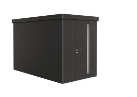 BIOHORT Gerätehaus Neo 4A 180x348x222 cm, dunkelgrau-metallic