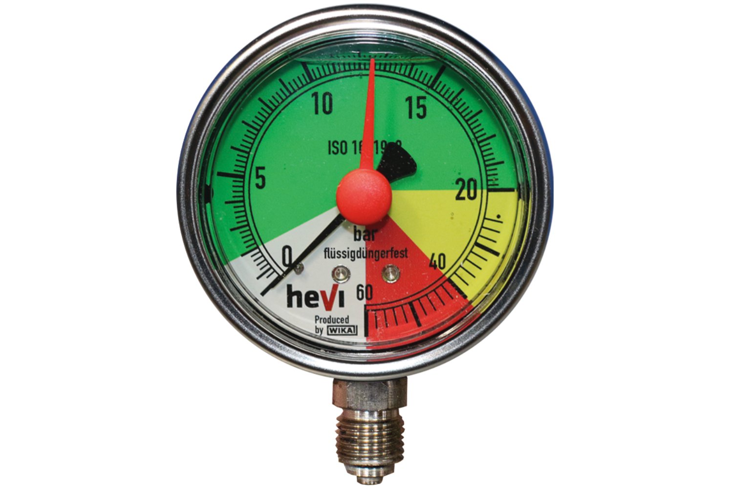 Manometer 02060 bar flüssigdüngerfest
