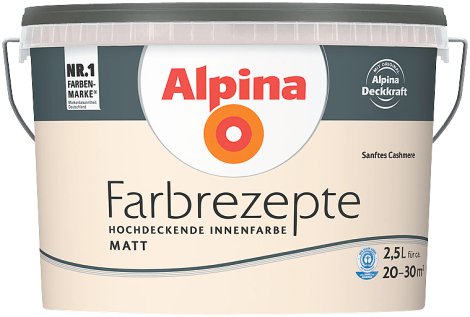 ALPINA Farbrezepte Sanftes Cashmere 2,5 l