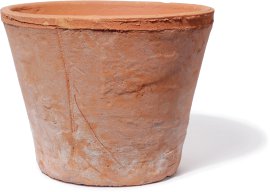 Pflanzgefäß Lorca mit Loch Terracotta