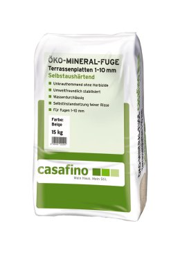 CASAFINO Öko-Mineralfuge 1-10 mm Beige 15 kg