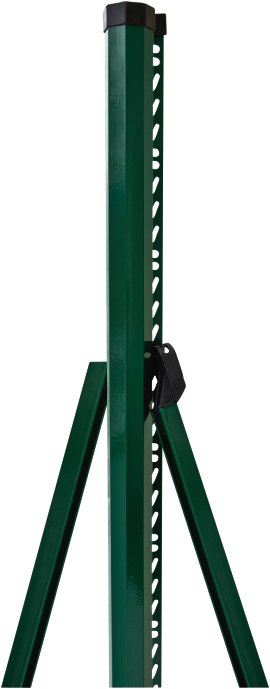 H+S Ecksäule Oktavia mit Zubehör grün 0,8 m