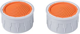 CORNAT Wasserspar-Strahlregler-Einsatz für M22 x 1, M24 x 1 (2,5 - 3 l), 2 Stk.