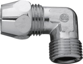 CORNAT Winkel-Quetschverschraubung 1/2" AG, 3/8" IG-AG, ø 10 mm