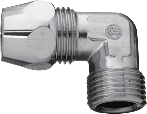 CORNAT Winkel-Quetschverschraubung 1/2" AG 3/8" IG-AG Ø 10 mm