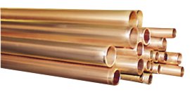 CORNAT Kupferrohr blank 1 mm, 2500 mm