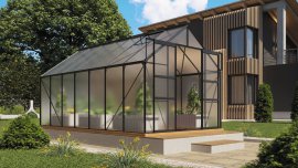 VITAVIA Gewächshaus Mars HKP 4 mm Schwarz