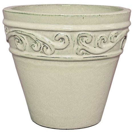 Pflanztopf Derry Creme ⌀ 34x34 cm