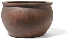 Pflanzgefäß Bavaria Steinzeug Braun 51 cm