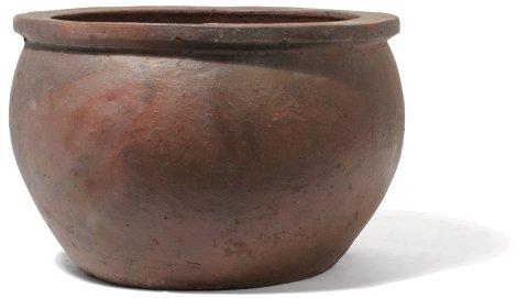 Pflanzgefäß Bavaria Steinzeug Braun 51 cm