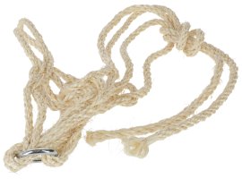 Sisalhalfter mit Ring 7x35 mm, doppelt