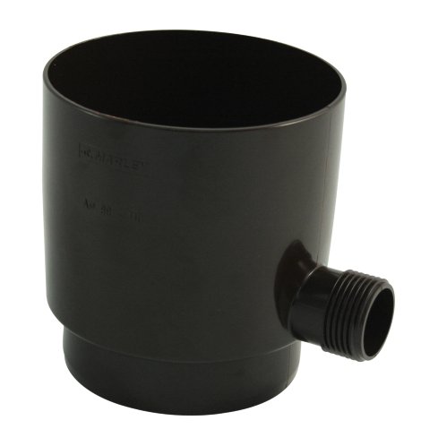 Regensammler aus Kunststoff Braun NW 105 mm