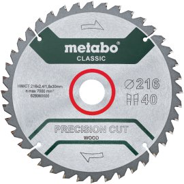 METABO Sägeblatt "Precision Cut Wood-Classic"