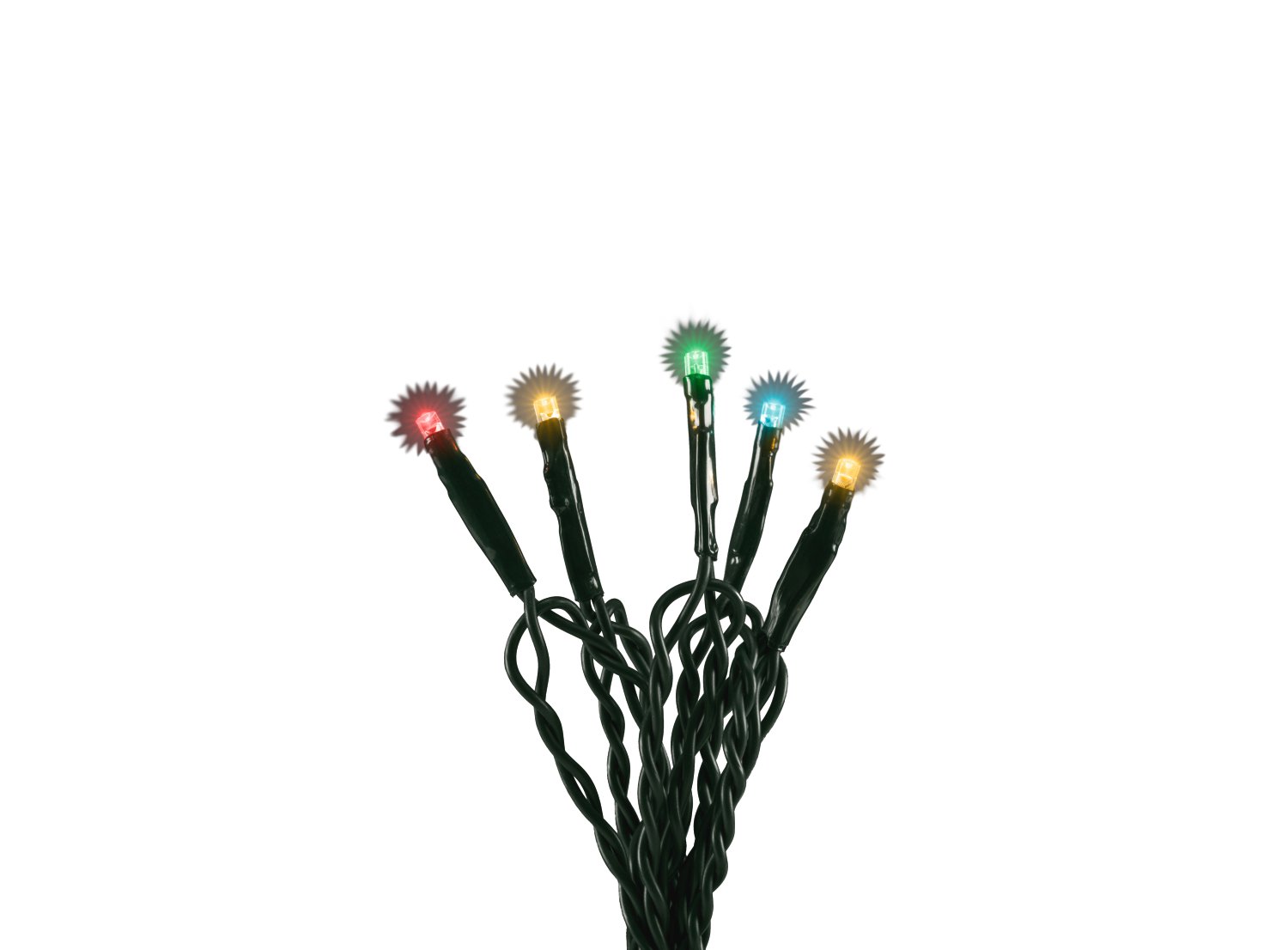 LED-Lichterkette Micro  Indoor 35 Dioden Bunt 24 V