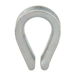 Seilkausche rostbeständig 4 mm 2 Stk.